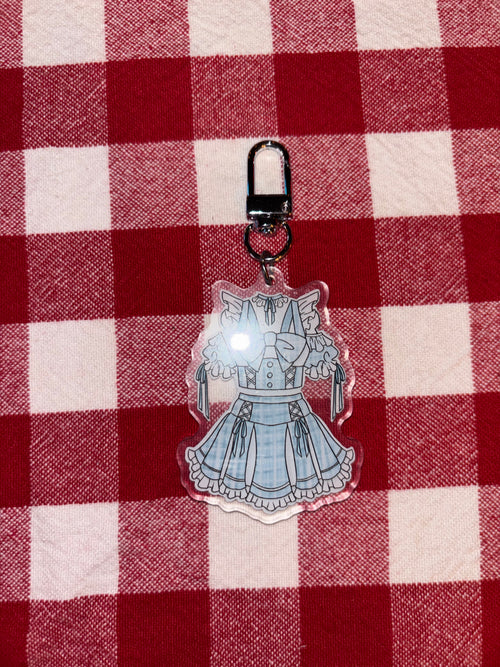 Acrylic Outfit Keychain